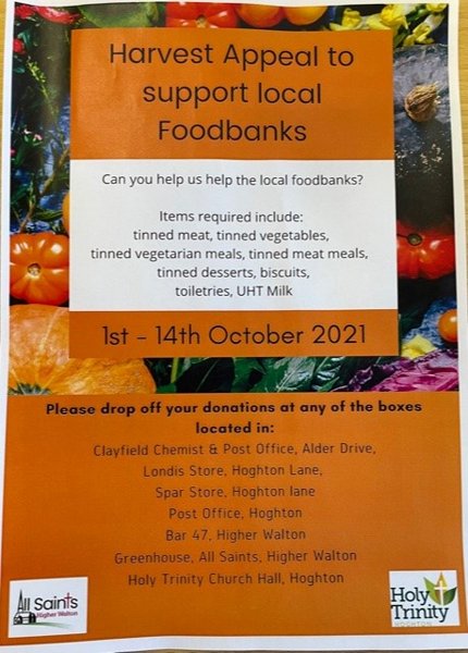 Image of All Saints Church - Harvest Appeal 2021