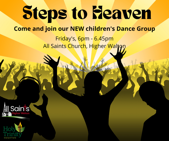 Image of All Saints Church 'Steps to Heaven' children's dance group now recruiting!